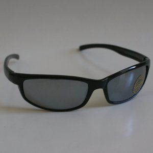 NWT VtgSports 90's wrap around w/ 8 base curve smoke mirror lens sunglasses